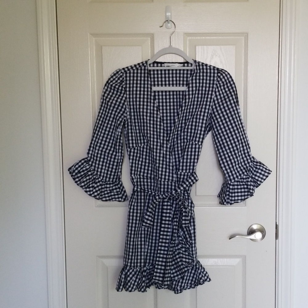Checkered summer dress